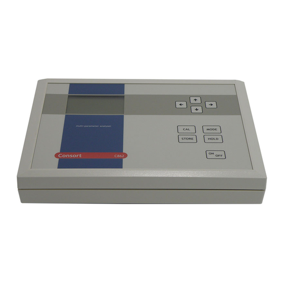 Consort C861 Manual