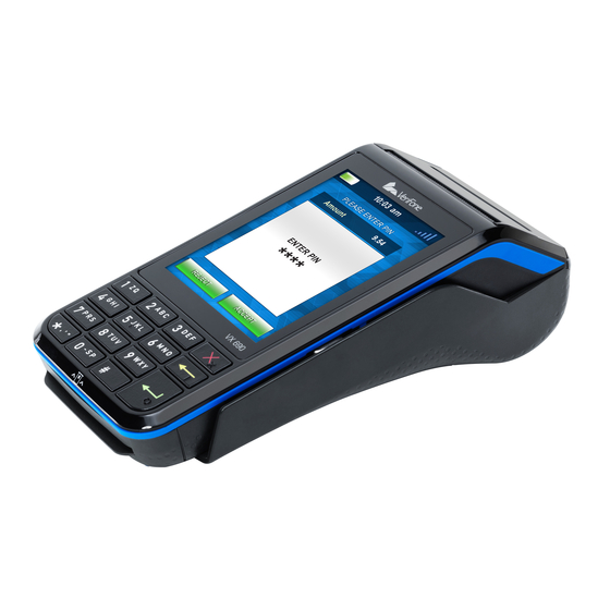 VeriFone VX690 3G-BT-WiFi Quick Start Manual