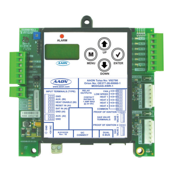 AAON OE377-26-00060-1 Technical Manual
