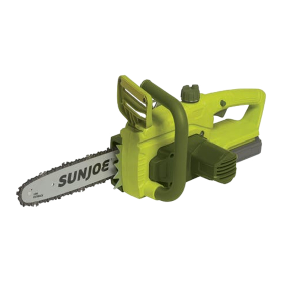 sunjoe 20ViONLTE-CS10-RM Operator's Manual