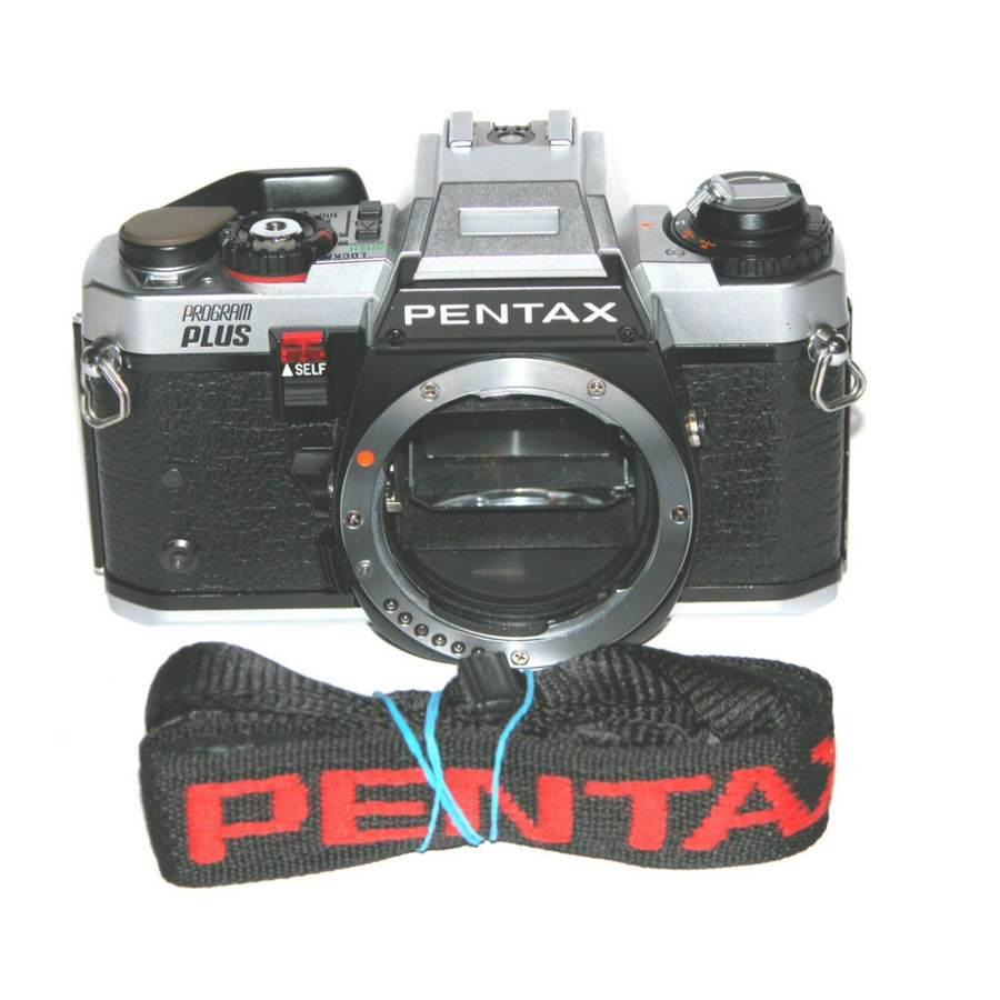 PENTAX PROGRAM PLUS USER MANUAL Pdf Download ManualsLib