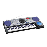 Panasonic SXMB100 - KEYBOARD W/CD & RADI Owner's Manual