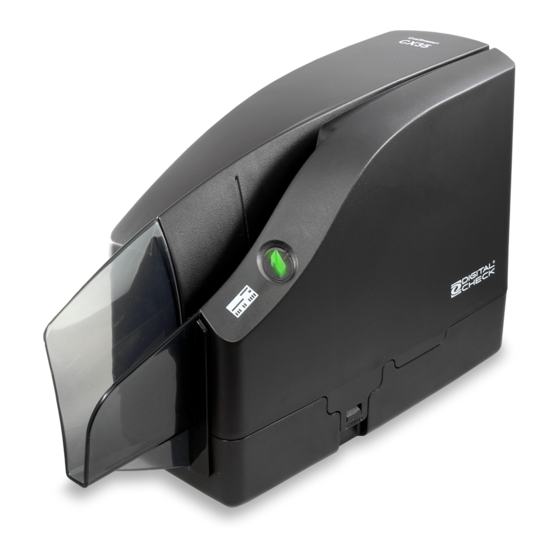 Digital Check CHEXPRESS CX35 Manuals