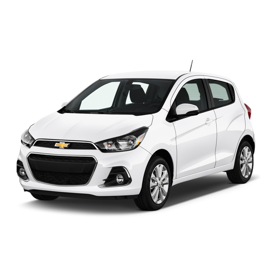 Chevrolet Spark 2016 Reference Manual