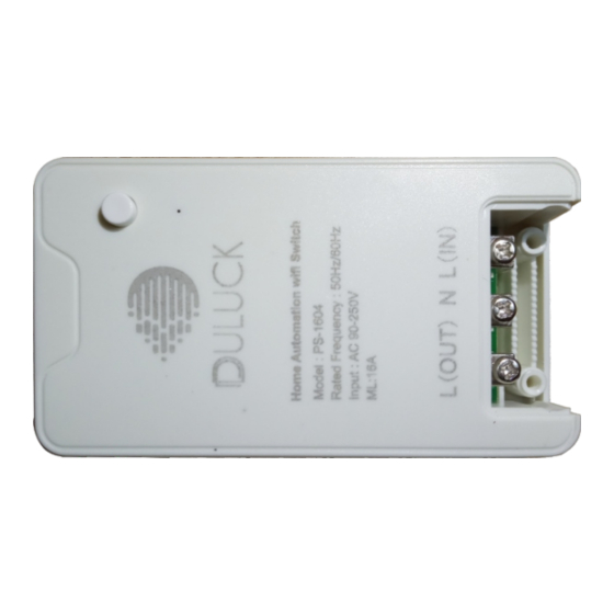 DULUCK PS-1604 User Manual