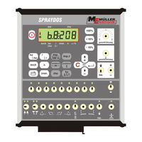 Muller Elektronik SPRAYDOS Installation And Operating Instructions Manual