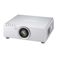 Panasonic PT-DW6300US - DLP Proj Wxga 16:10 2000:1 6000 Lumens Rgb 35.3LBS Service Manual