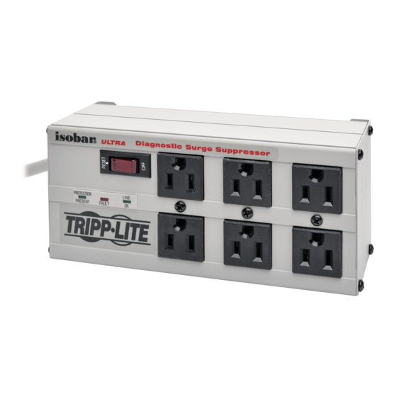 Tripp Lite ISOBAR6 Specification Sheet