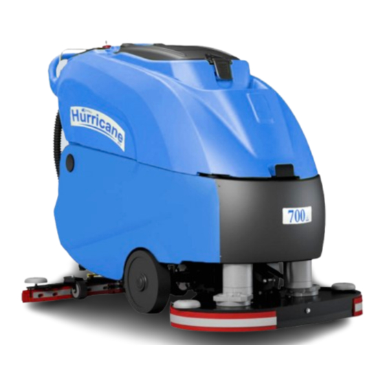 Dustbane Hurricane 700 XTT Operation Manual