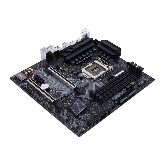 Colorful BATTLE-AX Z490M-PLUS V20 Manual