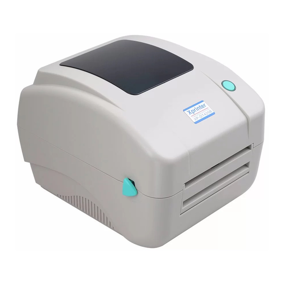TSC XP-DT425B Series Manuals
