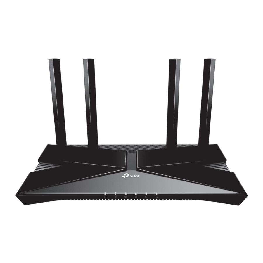 TP-Link AX3000 - Gigabit Wi-Fi 6 Router Quick Installation Guide