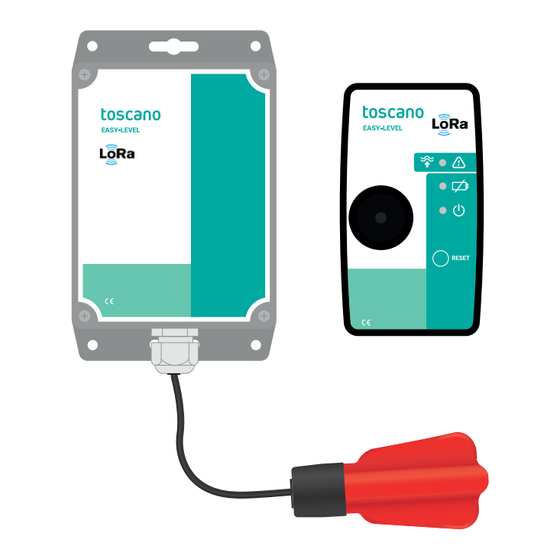 toscano tcontrol ALARM-BOX-LORA Manuals