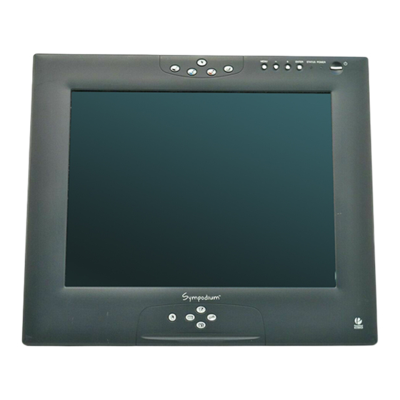 SMART Sympodium ID250 TM Installation And User Manual