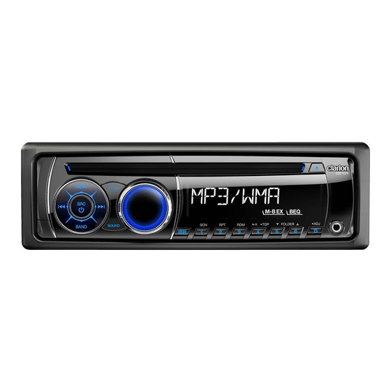 Clarion CZ101 Owners Manual And Installation Manual