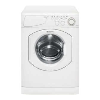 Ariston AWD 121 Instructions For Installation And Use Manual