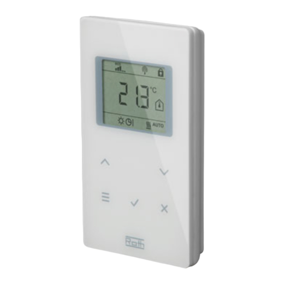 Roth EnergyLogic Touchline/wireless User Manual