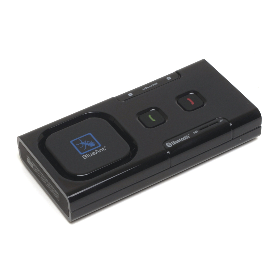 Blueant Supertooth Light Frequently Asked Questions Manual