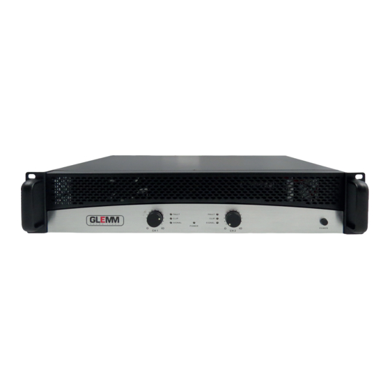 GLEMM AMP Series Manuals
