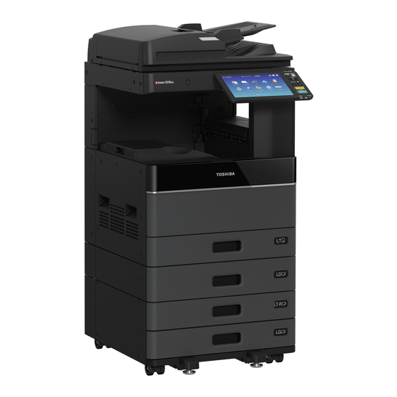 Toshiba e-STUDIO 7516AC Operator's Manual