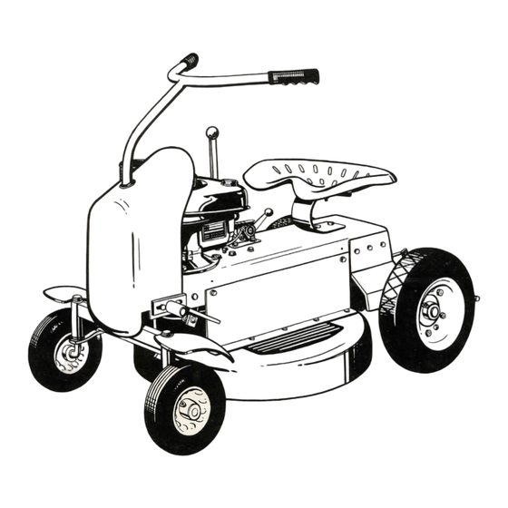 User Manuals: Springfield 350-A Riding Lawn Mower