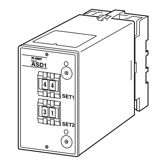 MG ASD1 Instruction Manual