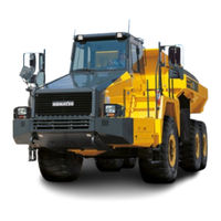Komatsu HM350-2 Operation & Maintenance Manual