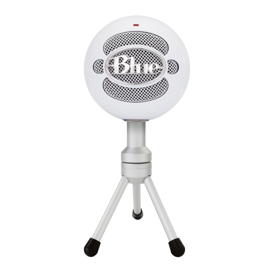Blue SNOWBALL User Manual
