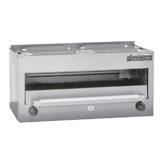 Garland MSR16 Installation And Operation Manual