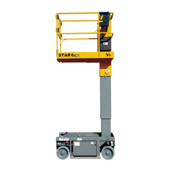 Haulotte Group star 6 Operator's Manual
