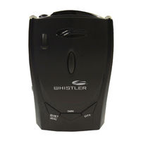 Whistler GT-138Xi User Manual