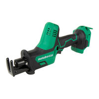Metabo HPT CR 18DA Instruction Manual