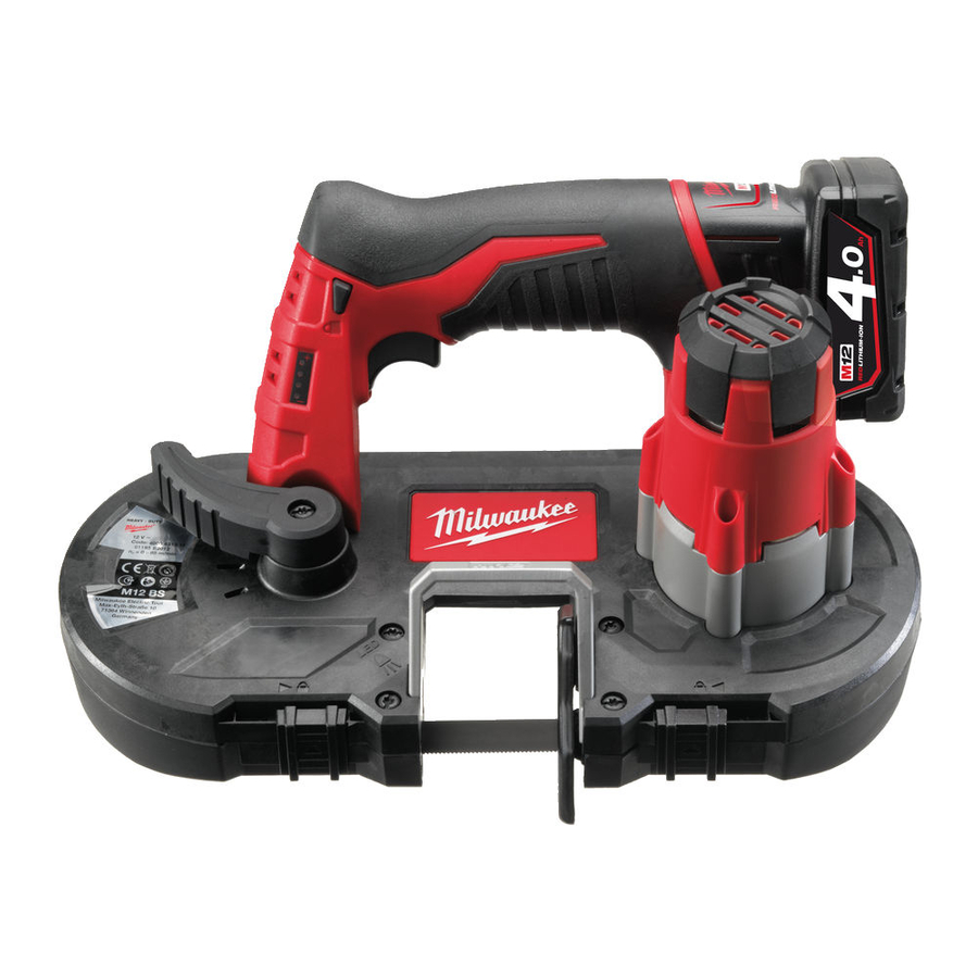 Milwaukee M12 BS Manuals