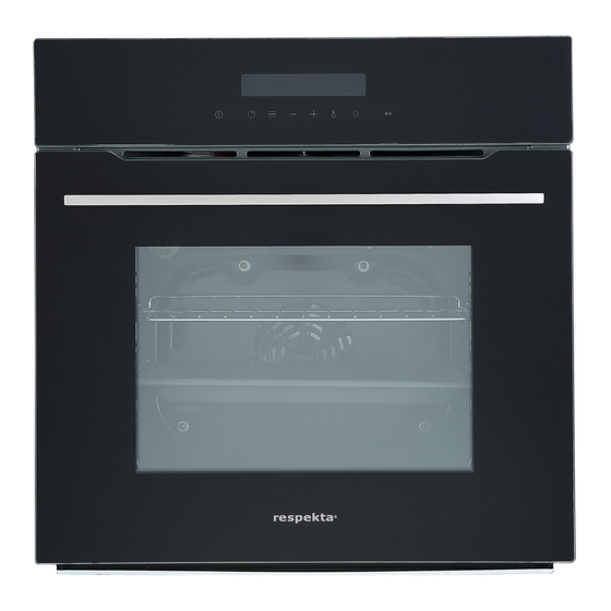 Respekta PYRO 9 TOUCH Built-In Oven Manuals