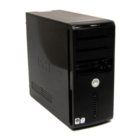 Dell Vostro 410 Setup And Quick Reference Manual