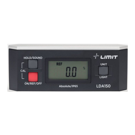 LIMIT LDA150 Operating Manual
