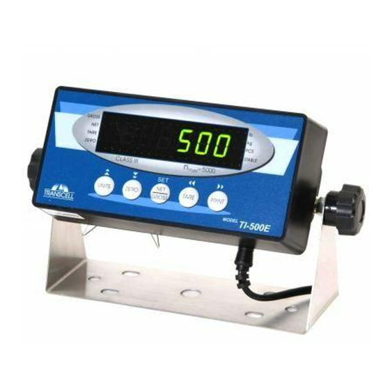Transcell Technology TI-500E Manual