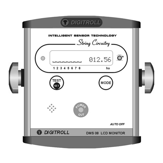 Digitroll DMS 08 LCD User Manual