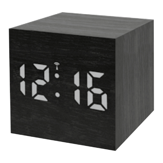 User Manuals: Bresser 8020403 RC Alarm Clock