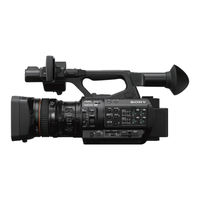 Sony PXW-Z190 V4.1 Setup Manual
