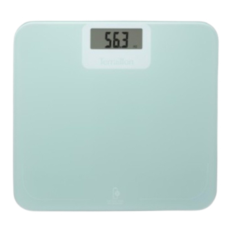 Terraillon Green Collection POWER FREE Instruction Manual