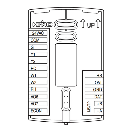 KMC Controls AppStat BAC-4 CW0002 Series Installation Manual