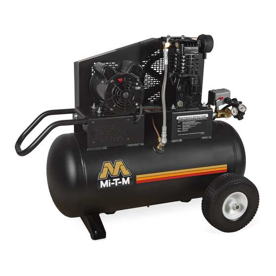 Mi-T-M PORTABLE ELECTRICAIR COMPRESSOR Operator's Manual