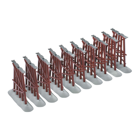 Lionel FastTrack Graduated/Elevated Trestles Owner's Manual