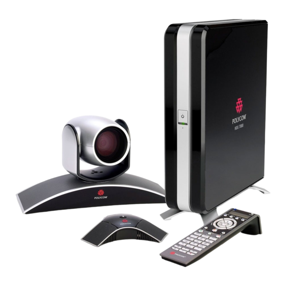 Polycom HDX 7000 Series Manuals