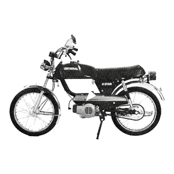 General Moped Company 5-Star Owner's Manual