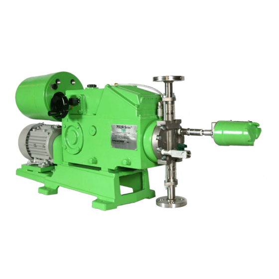 Pulsafeeder PULSAmatic 7120 Manuals