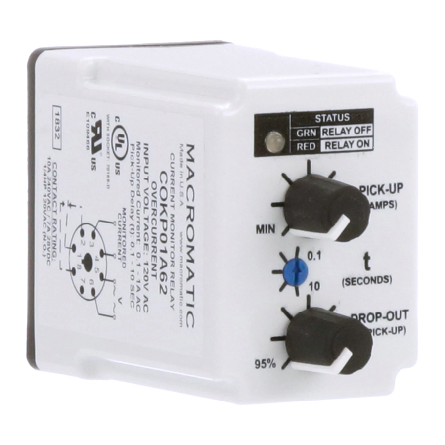 macromatic COKP Series Installation Instructions