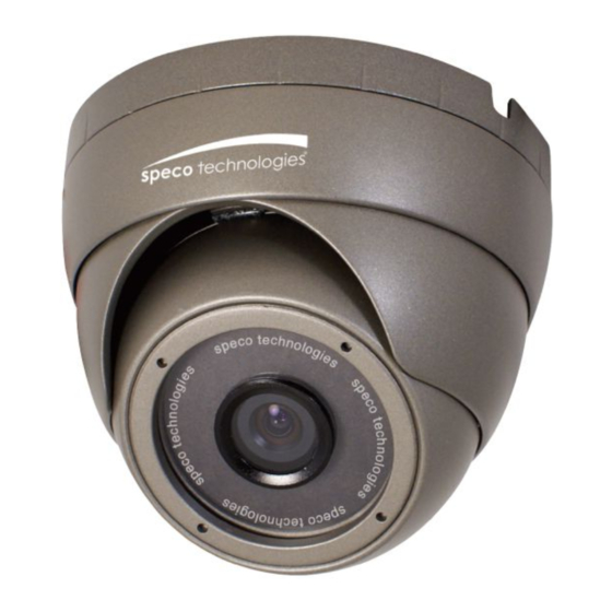 Speco OIPC22T7G Owner's Manual