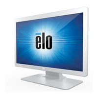 Elo Touch Solutions E124149 User Manual